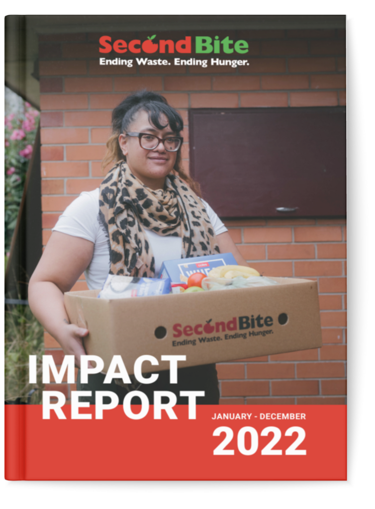 SecondBite Food Relief Charity Impact Report 2022