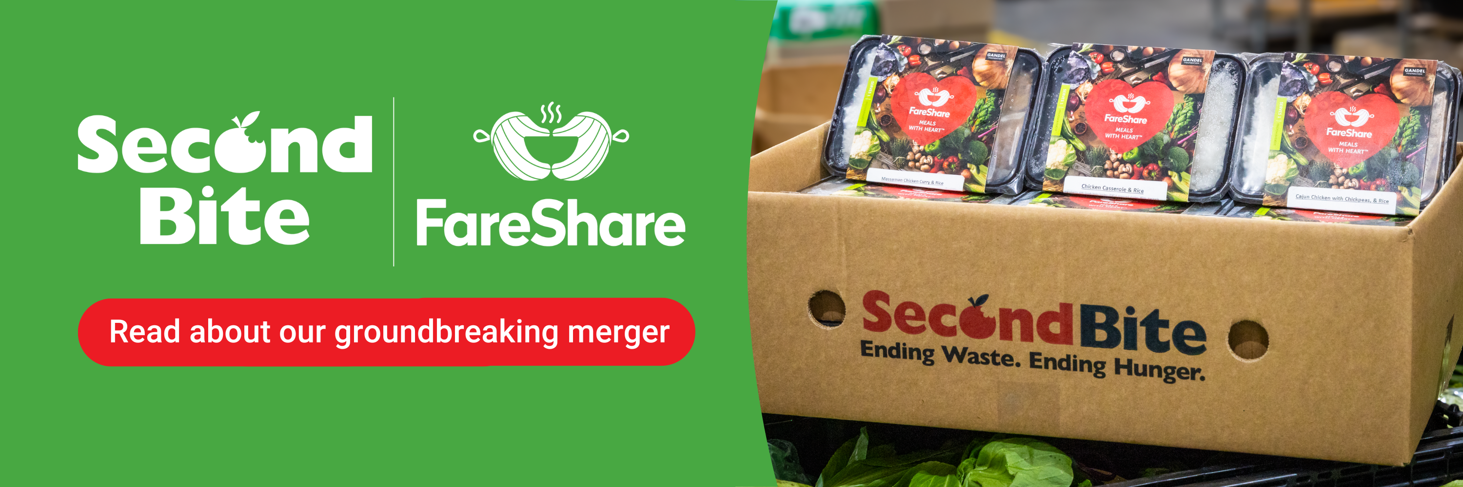 FareShare and SecondBite Food Rescue Organisations