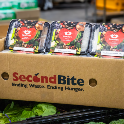 Merger for FareShare and SecondBite food relief organisations