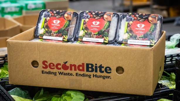 Merger for FareShare and SecondBite food relief organisations