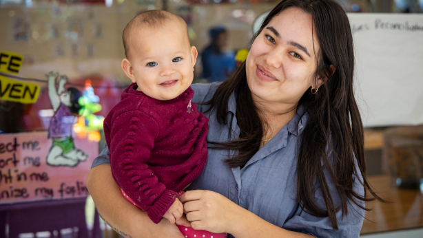 Esther food relief recipient of SecondBite charity partner The Family Place