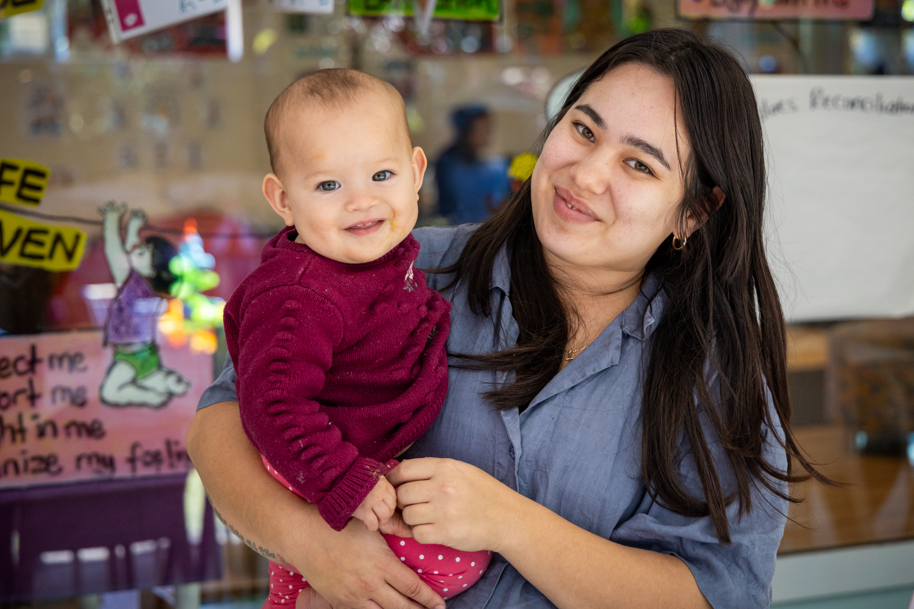 Esther food relief recipient of SecondBite charity partner The Family Place